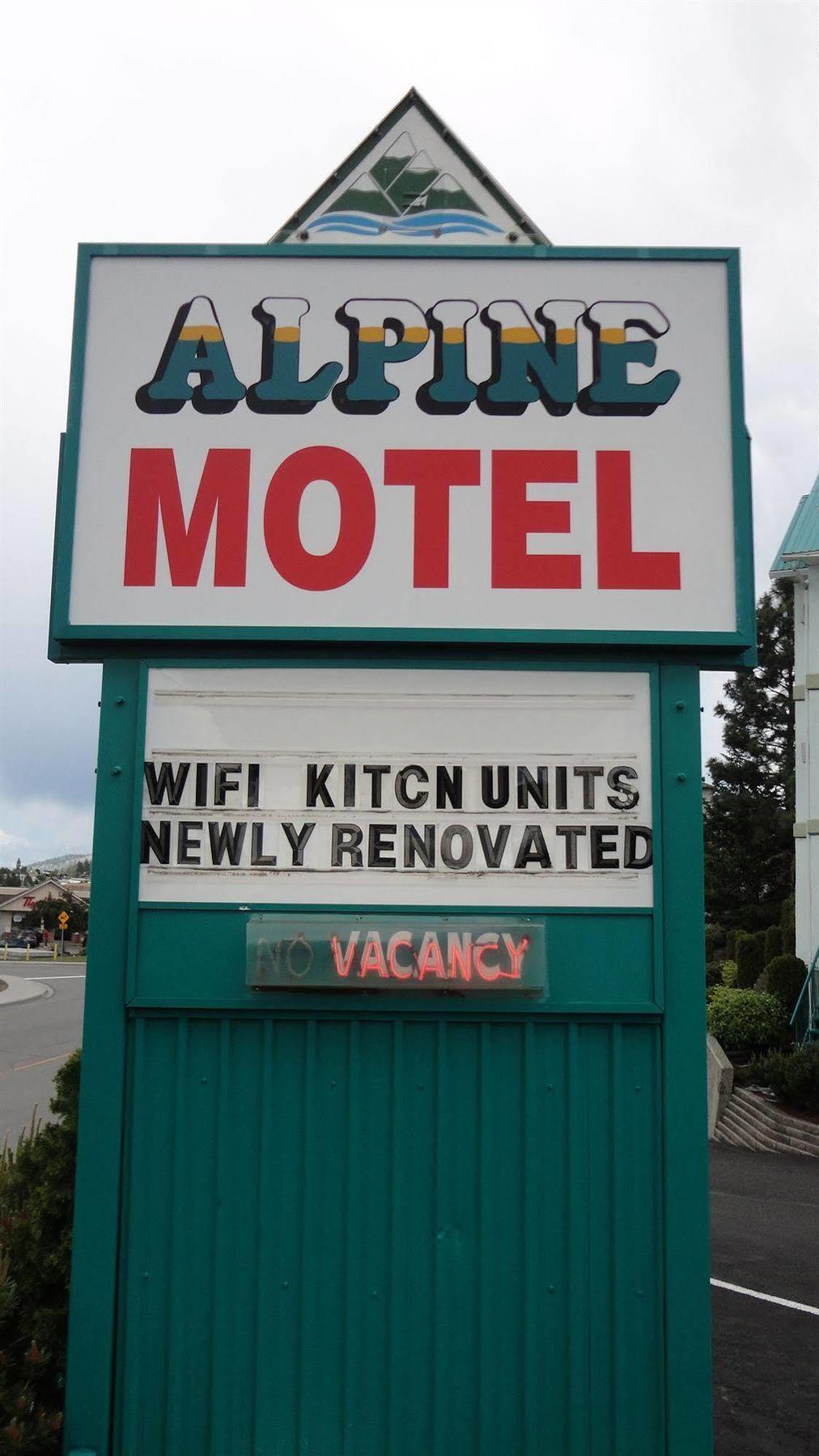 Alpine Motel Kamloops Exterior foto